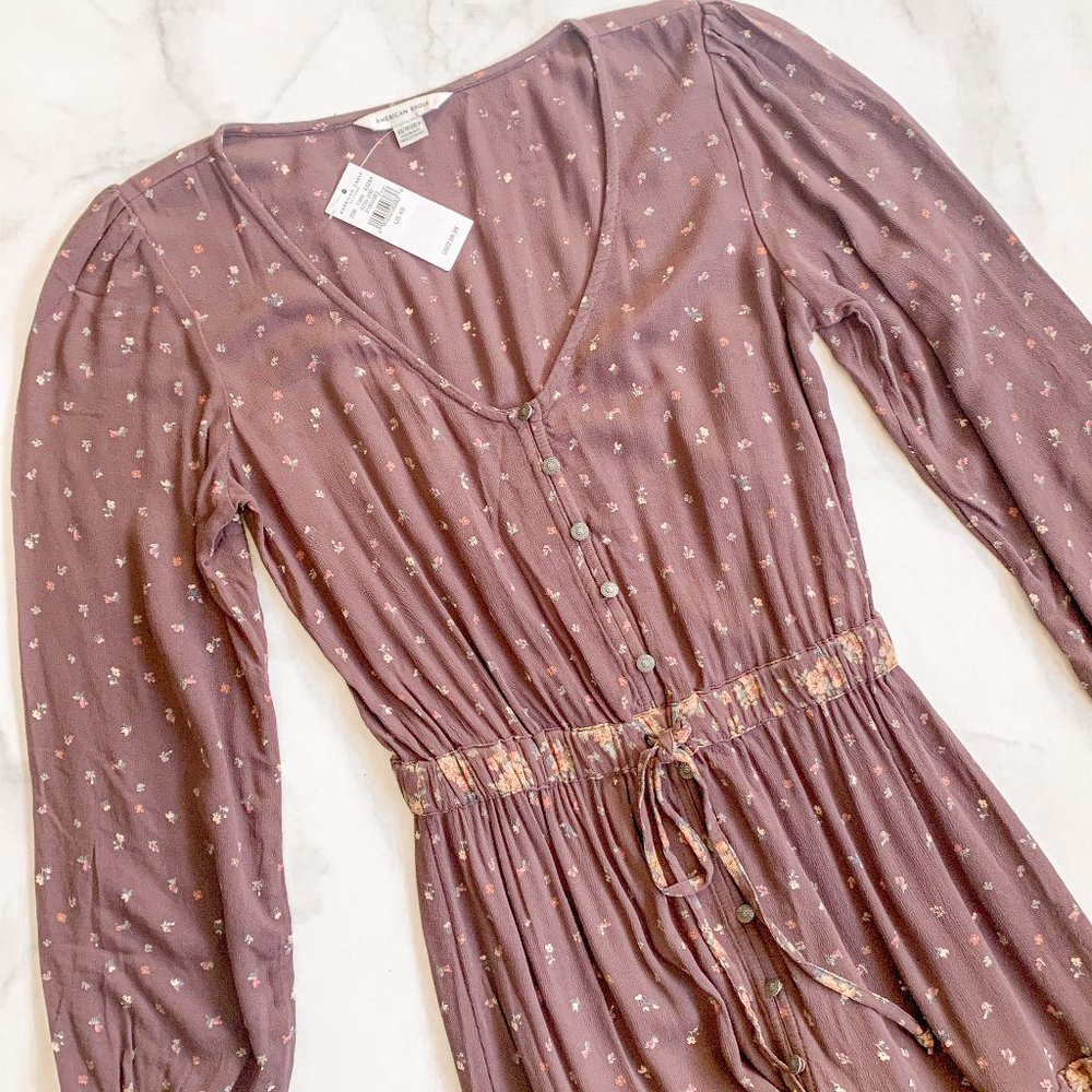 NEW American eagle floral cottage core maxi dress